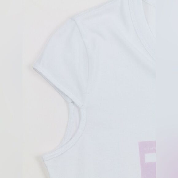 Fiorucci x Naomi Campbell Printed T‑Shirt White Size Small NWT Rare - Picture 4 of 9